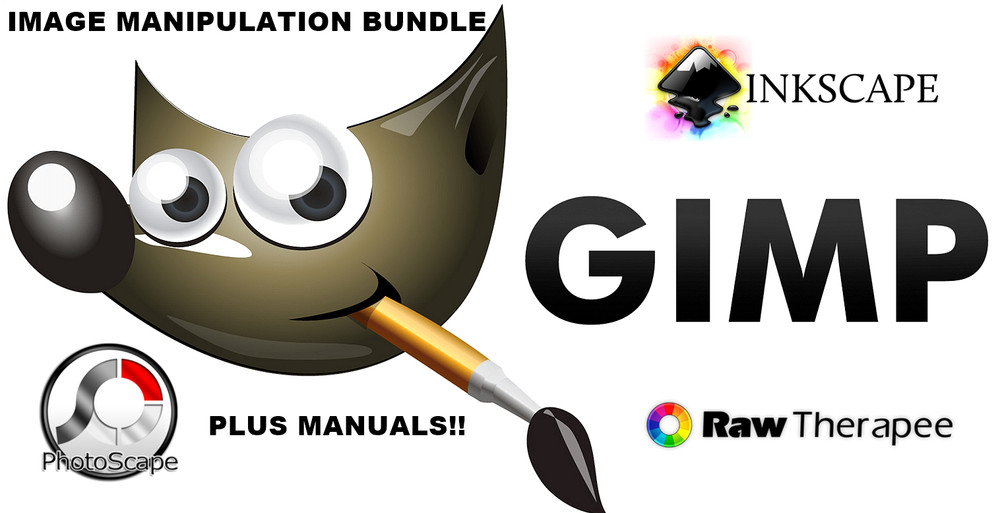 2025 IMAGE EDITING AND MANIPULATION SOFTWARE BUNDLE + MANUALS | DVD