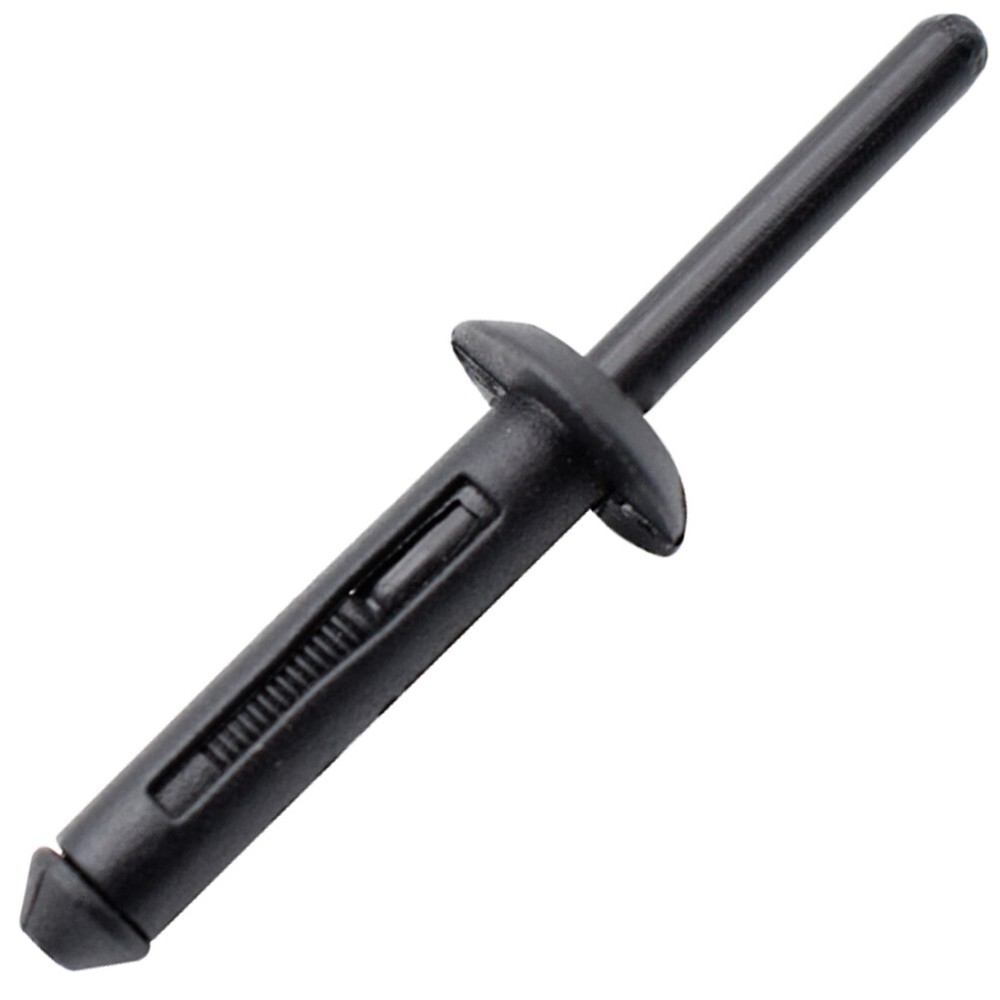 100x 6mm PLASTIC US POP BLIND RIVETS for WHEEL ARCHES SIDE SKIRTS SILLS BUMPER