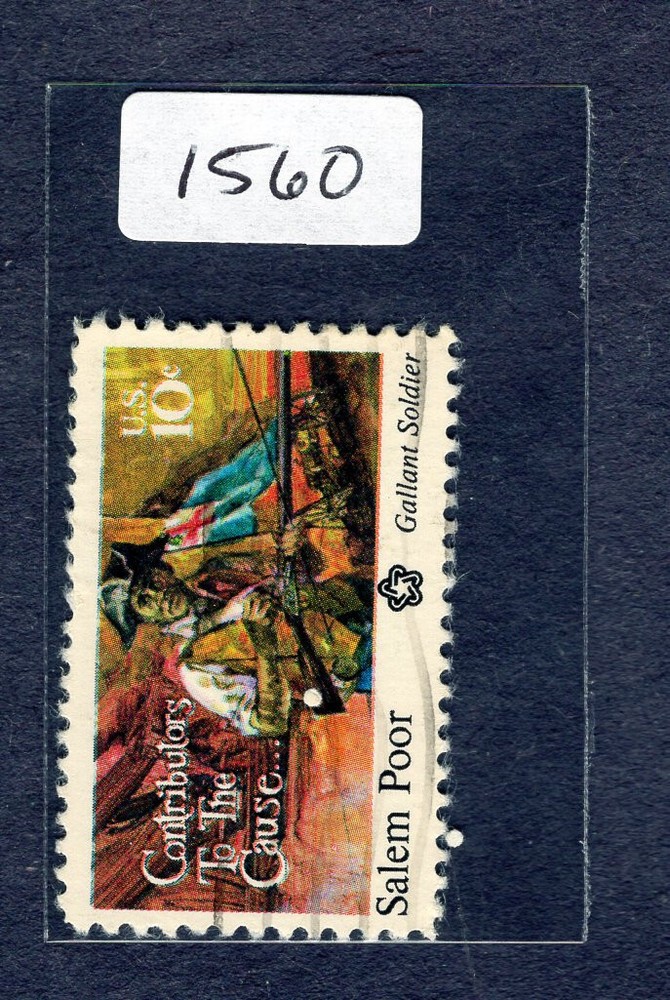 1975 Stamp #1560 Salem Poor Used