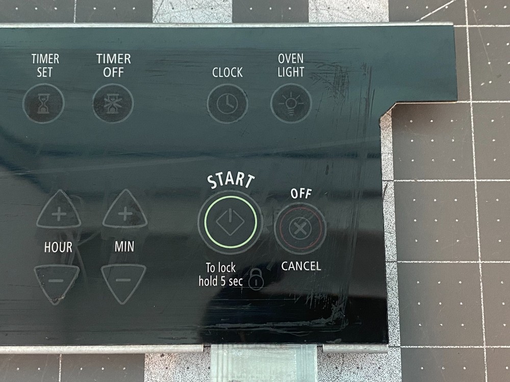 Whirlpool Range Oven Touch Panel ONLY P# W10122294