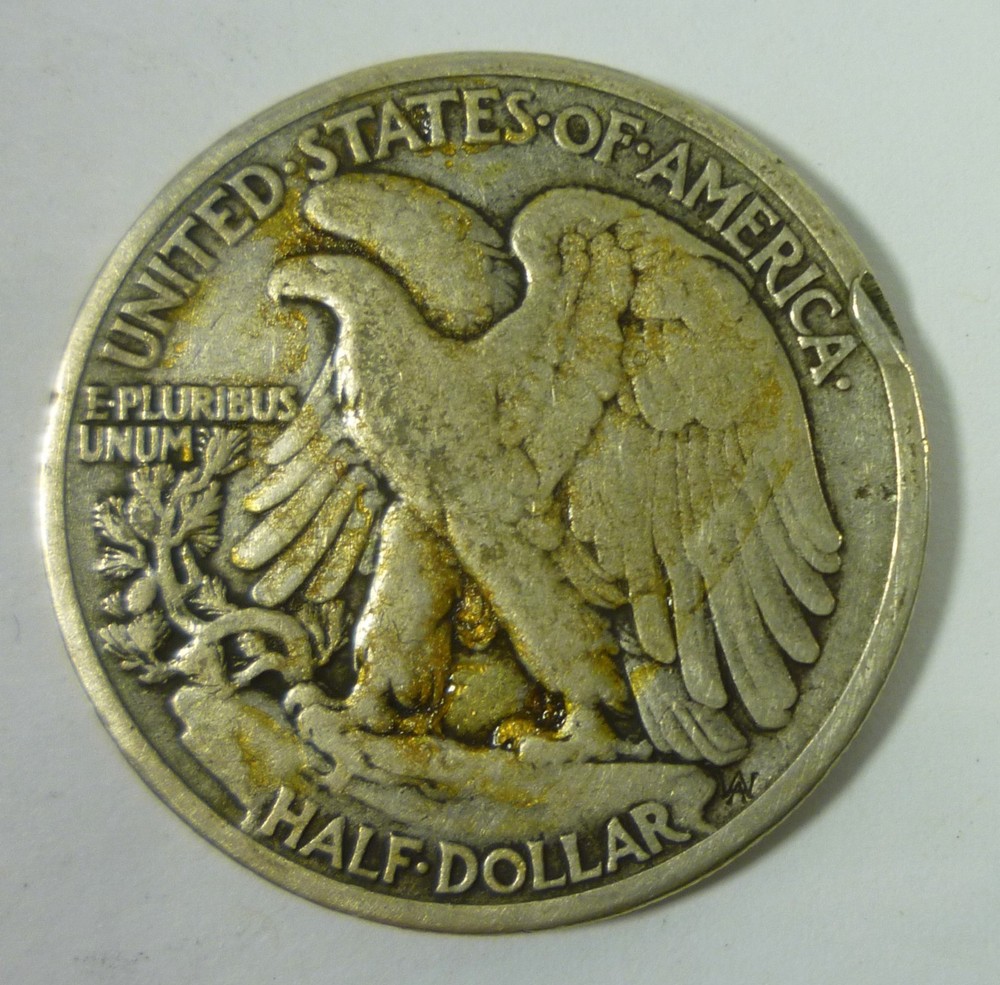 1916-S Walking Liberty Half Dollar