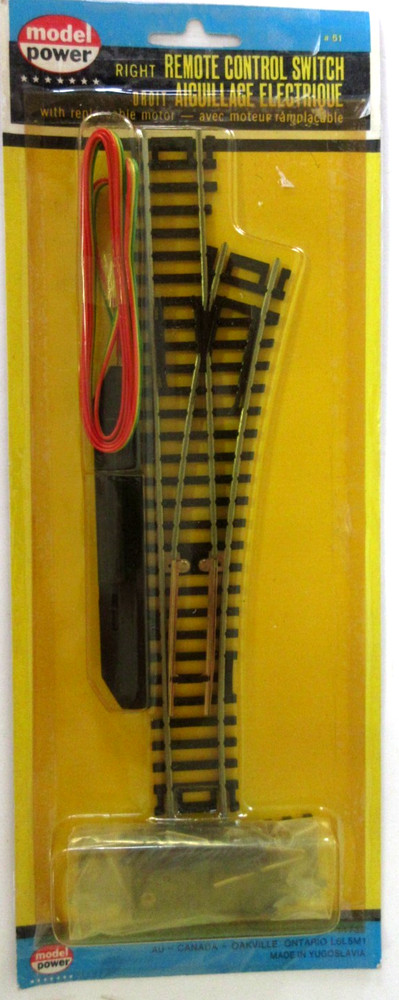 Model Power # 51 HO Remote-Control Switch RH
