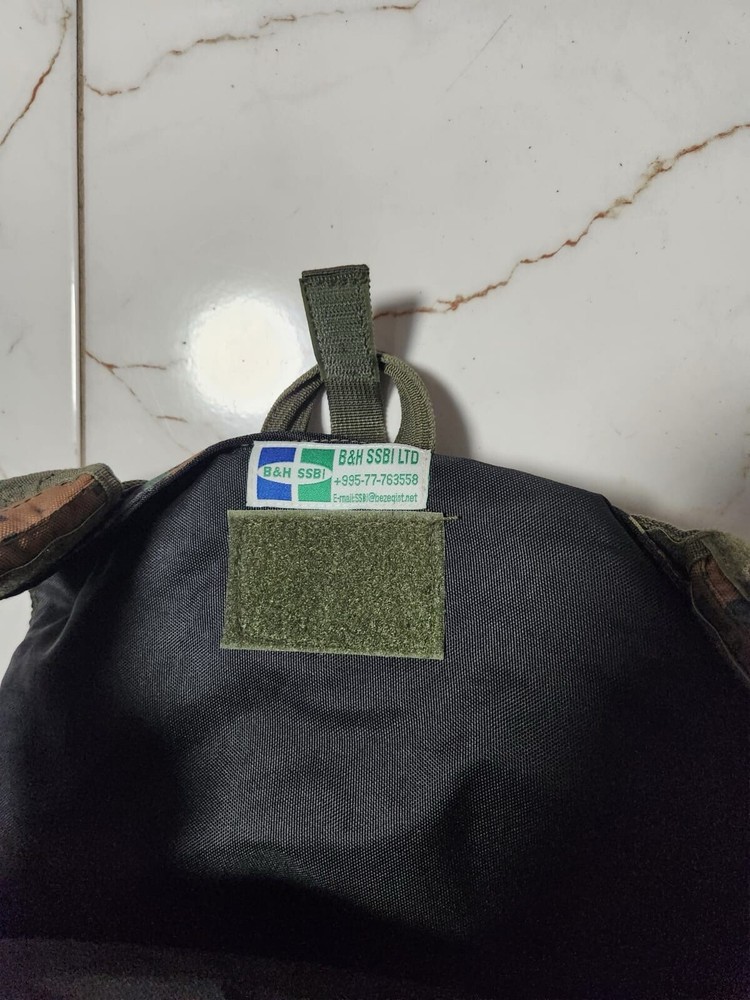 Original Georgia Georgian Army Armor Vest MOLLE With Patch