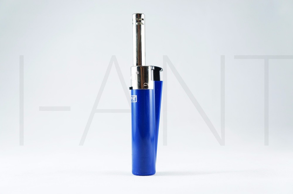 CLIPPER MINI TUBE PIEZO IGNITION REFILLABLE ADJUSTABLE FLAME UTILITY LIGHTER