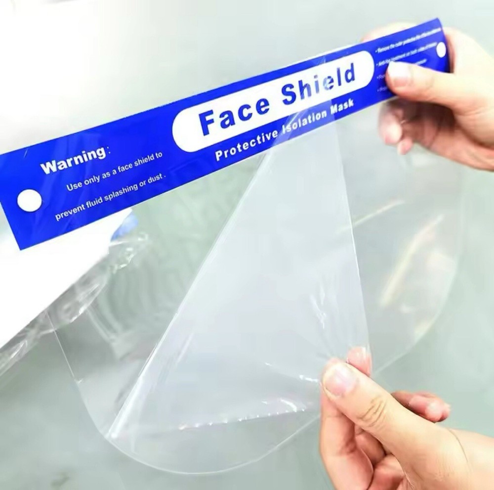 (10PCS) Safety Full Face Shield Reusable FaceShield Clear Washable