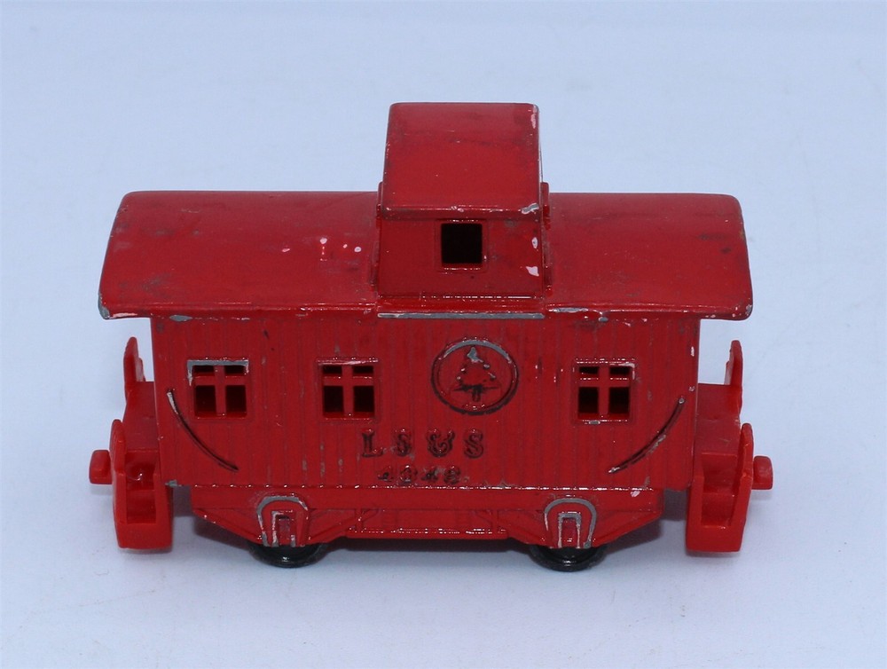 Vintage Die Cast Caboose Train Car Pencil Sharpener