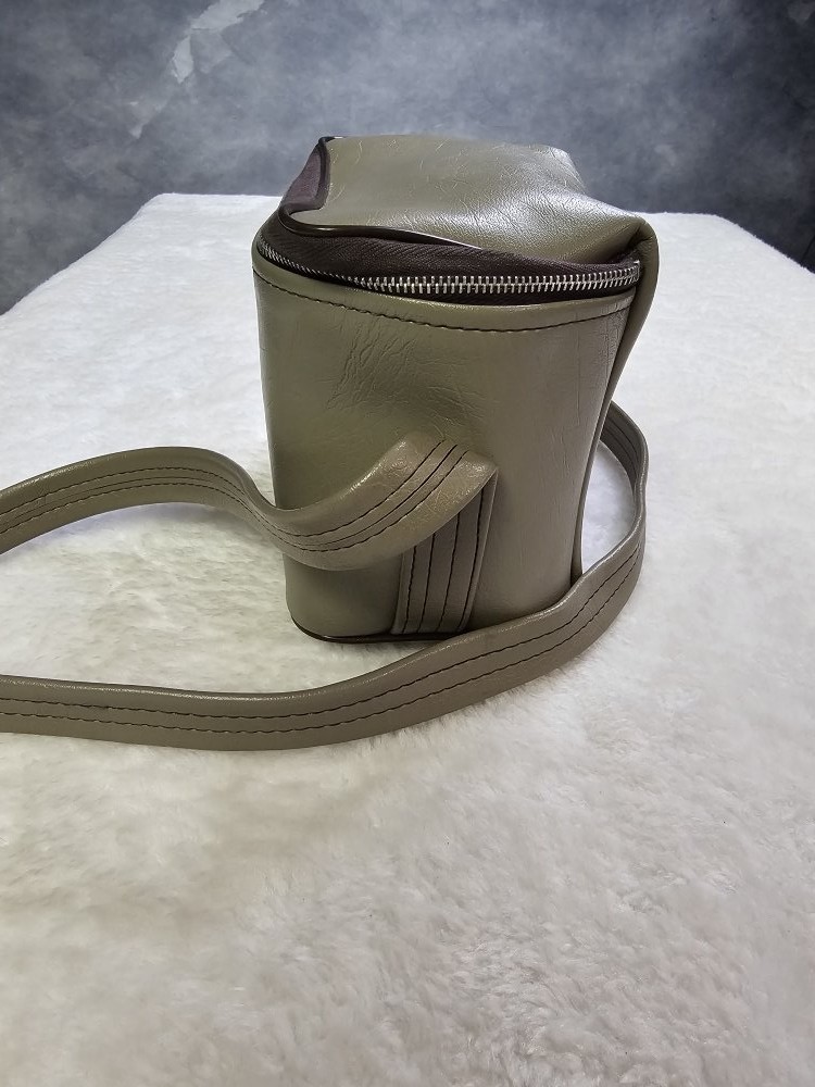 Vintage Polaroid Camera Carrying Case Bag Zip Around With Strap