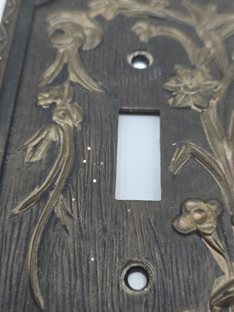 Vintage double Light Switch Cover