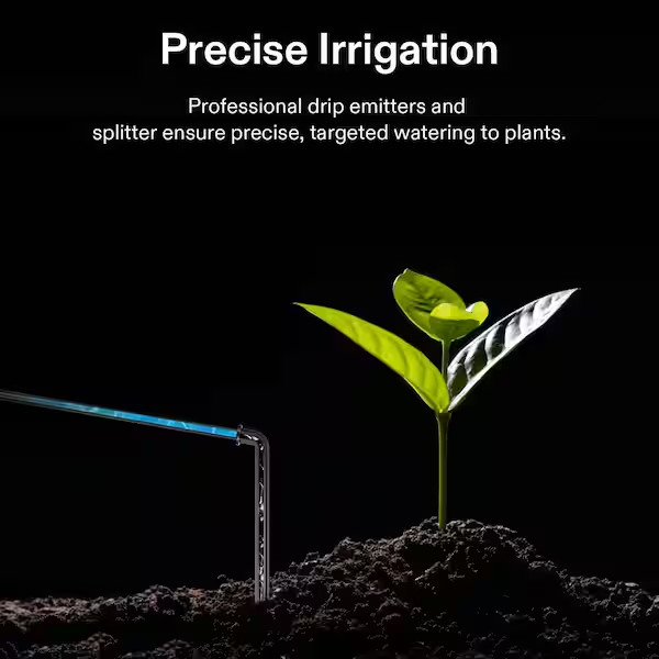 Flexfeed Drip Irrigation Potted Plant Kit 4W Automatic Irrigation System with Pu