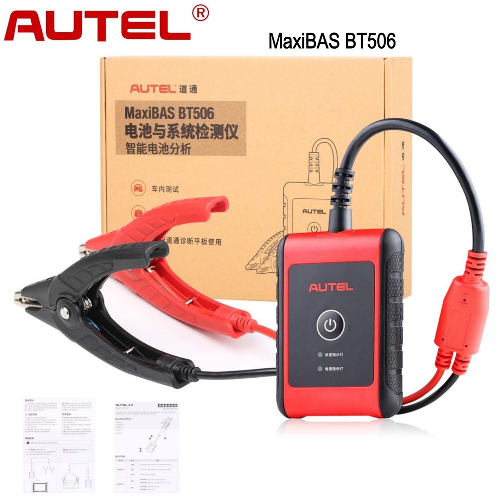 Autel MaxiBAS BT506 Auto Battery and Electrical System Analysis Tester Tool