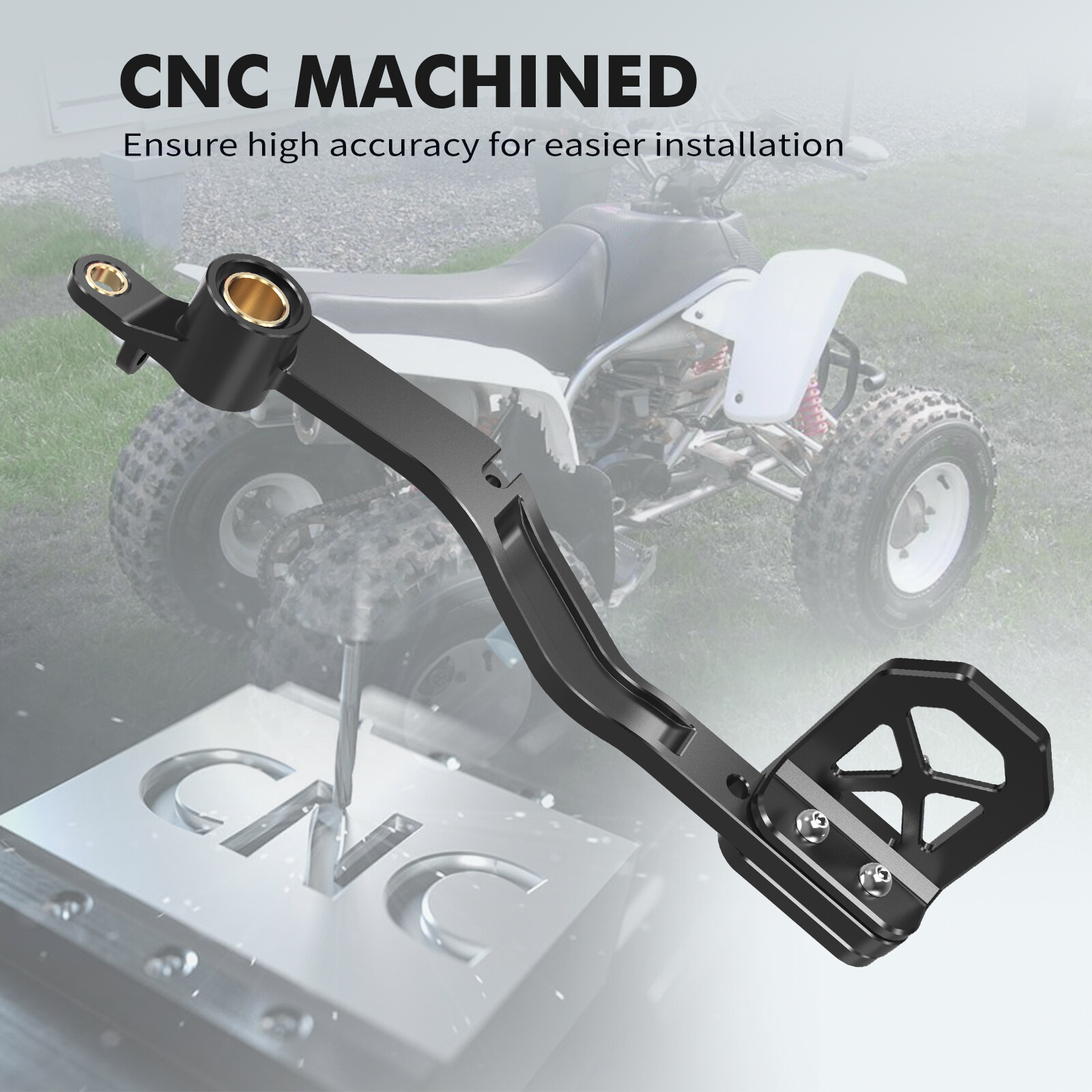 Adjustable Rear Brake Pedal Lever For Yamaha YFZ450X 2010-2011 YFZ450R 2009-2024