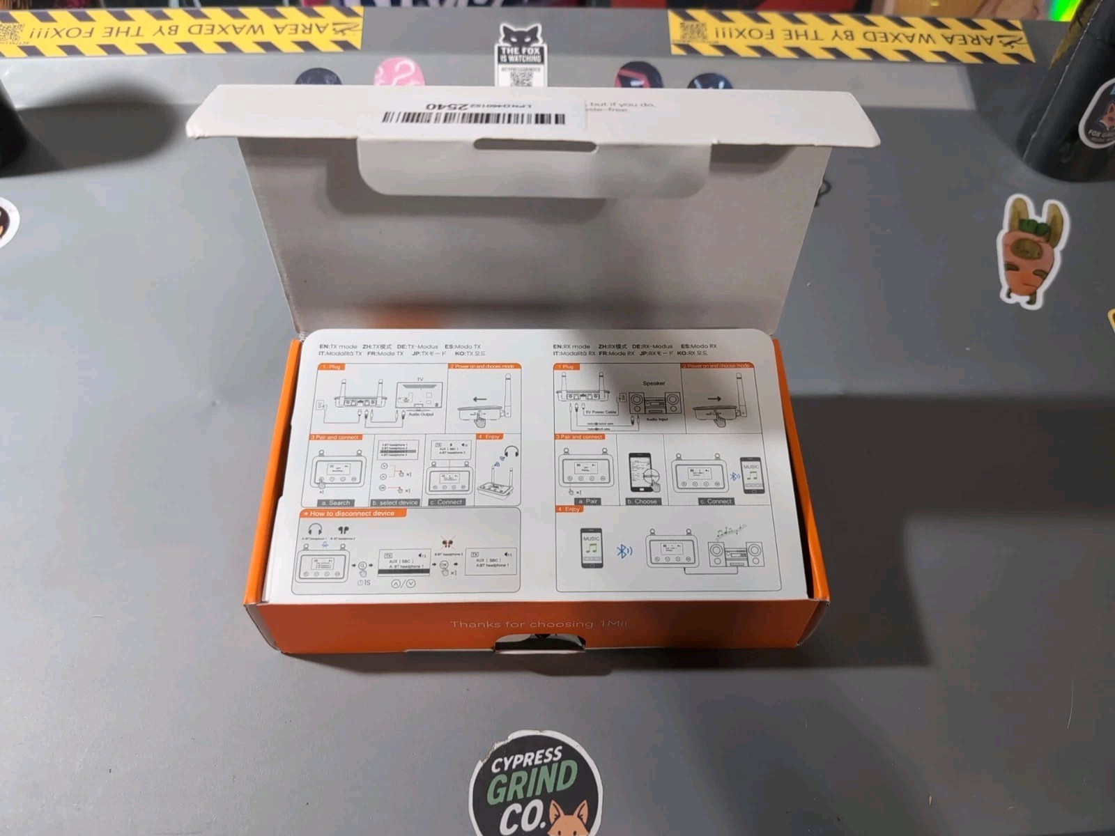 1Mii B03Pro+ Bluetooth 5.3 Transmitter Receiver LDAC aptX TV Adapter