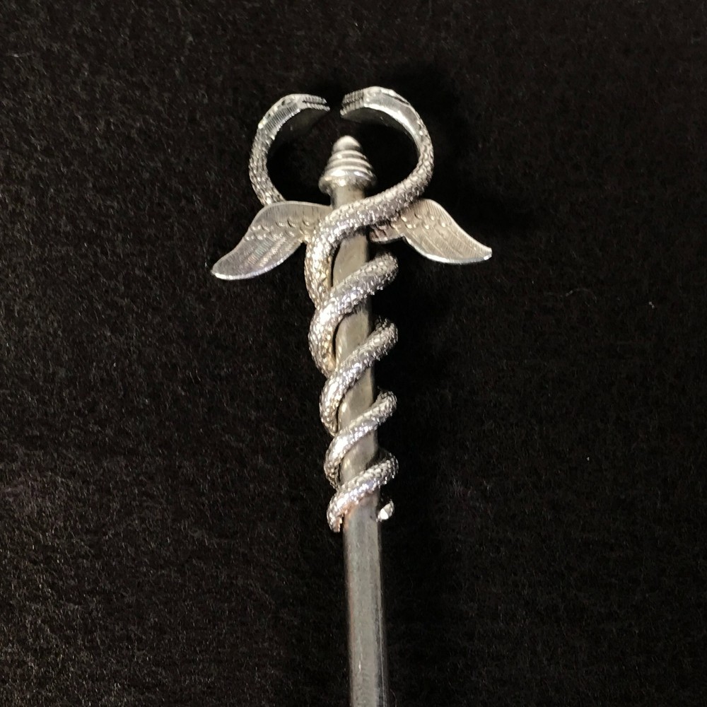 Figural Continental 800 Silver Spoon Snakes