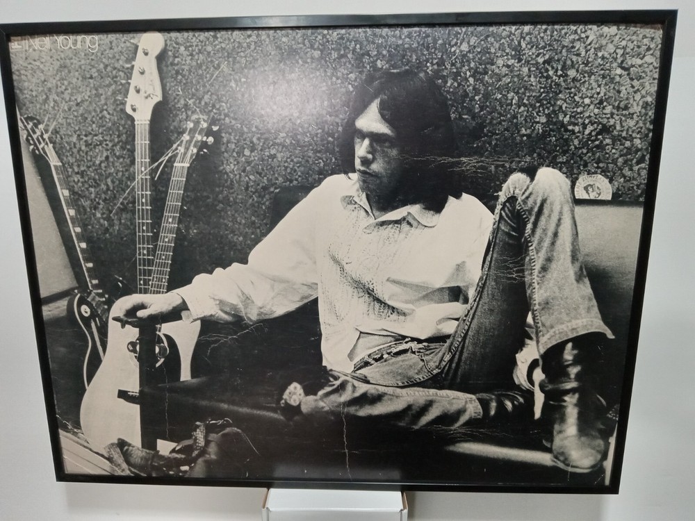 Original Vintage Neil Young Live 1969 REPRISE PROMO.