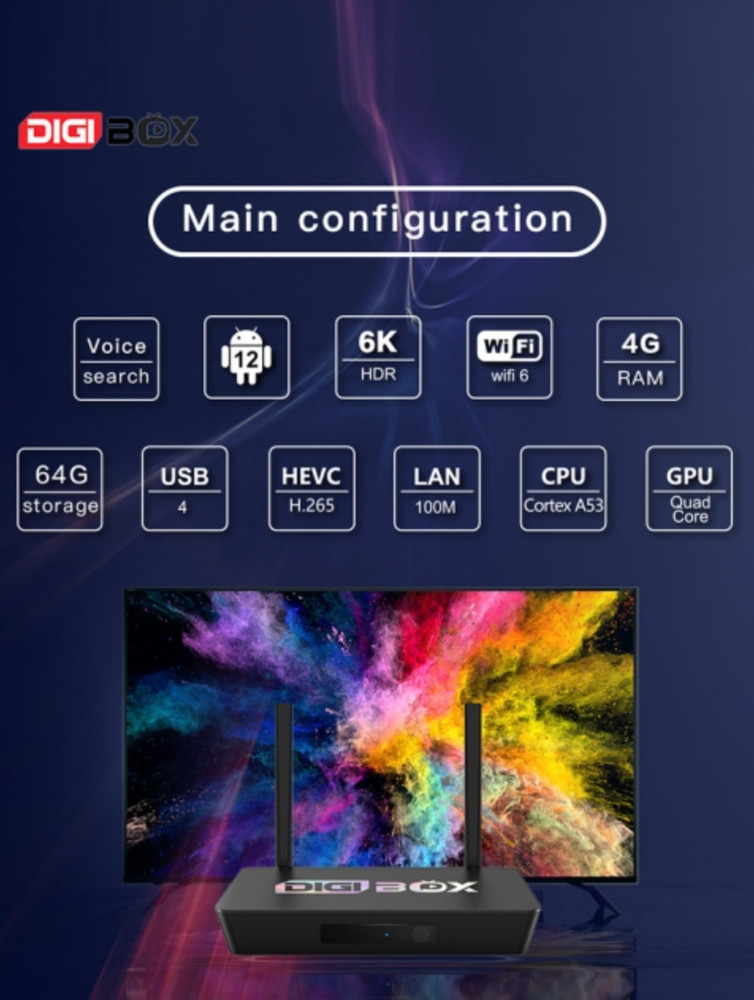DIGIBox D3 Plus CAT VOD TV Box