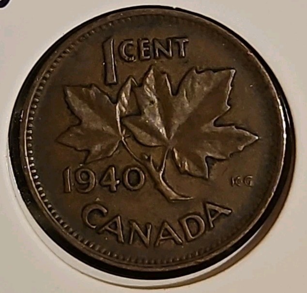 1940 Canada 1 Cent