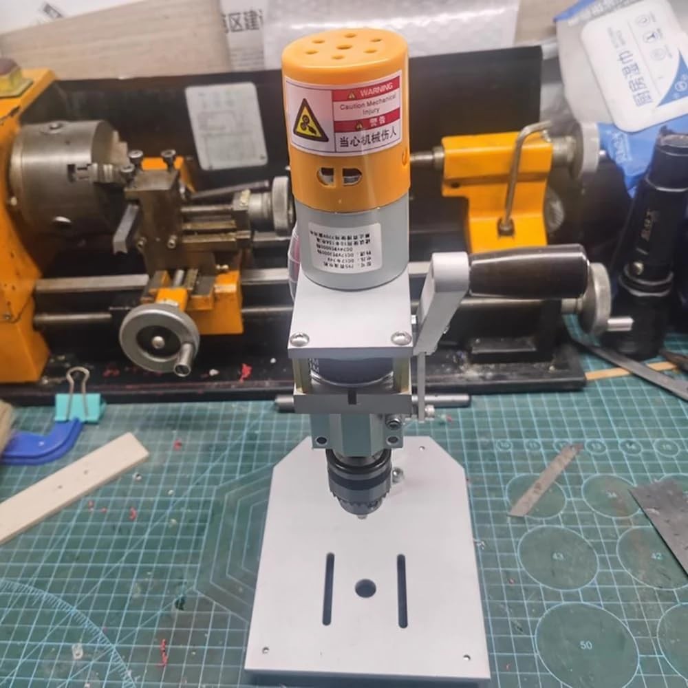Electric Mini Drill Press Precision CNC Table Drilling Machine DIY Crafts Tool
