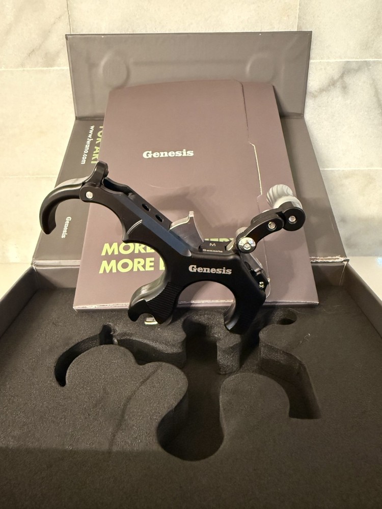 LWANO Thumb Bow Release - 3&4 Finger Adjustable Archery Compound Bow Release