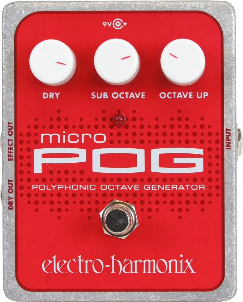 Electro Harmonix Micro Pog Polyphonic Octave Generator Pedal