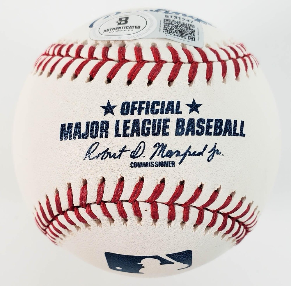 Walker Buehler Signed OML Baseball (Beckett Certified)