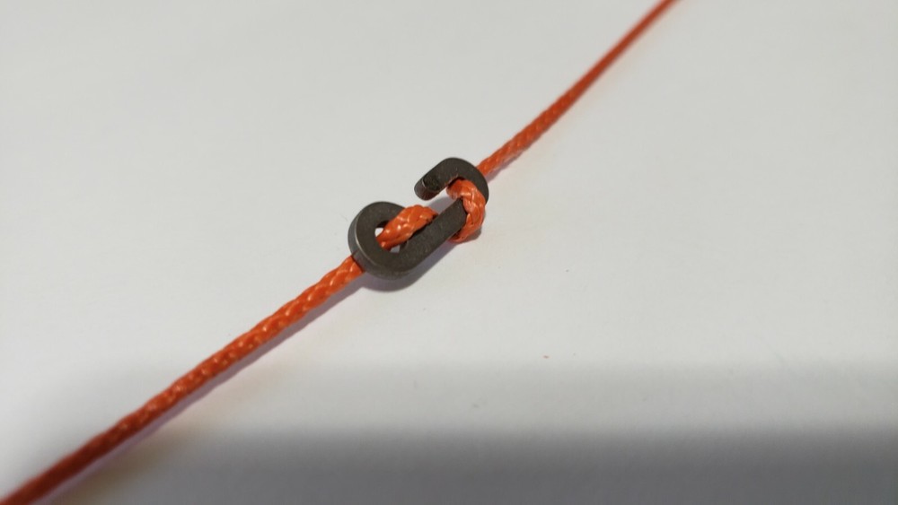 Titanium hook mini gear hook titanium line clip
