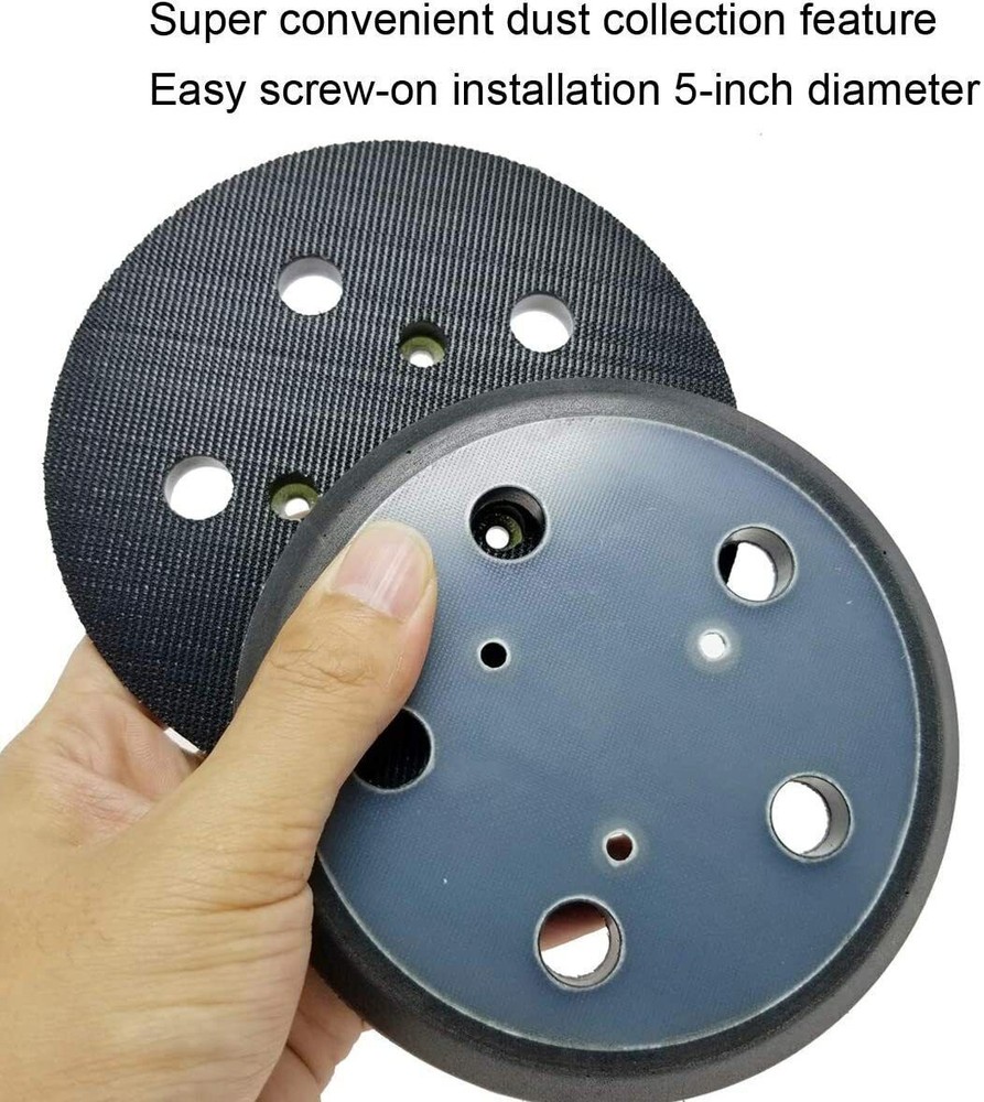 5" Orbital Sander Replacement Pad Hook & Loop 5-Hole for PORTER-CABLE 333, 333VS