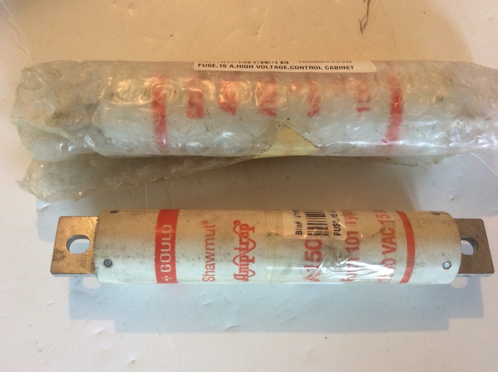 FUSE, 15 A, HIGH VOLTAGE, CONTROL CABINET