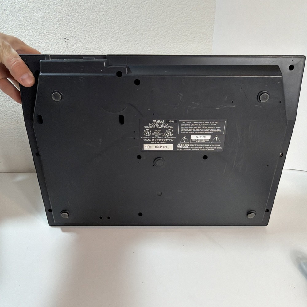 Yamaha MT4X Multitrack Cassette Recorder. Tested powers on functionality unknown