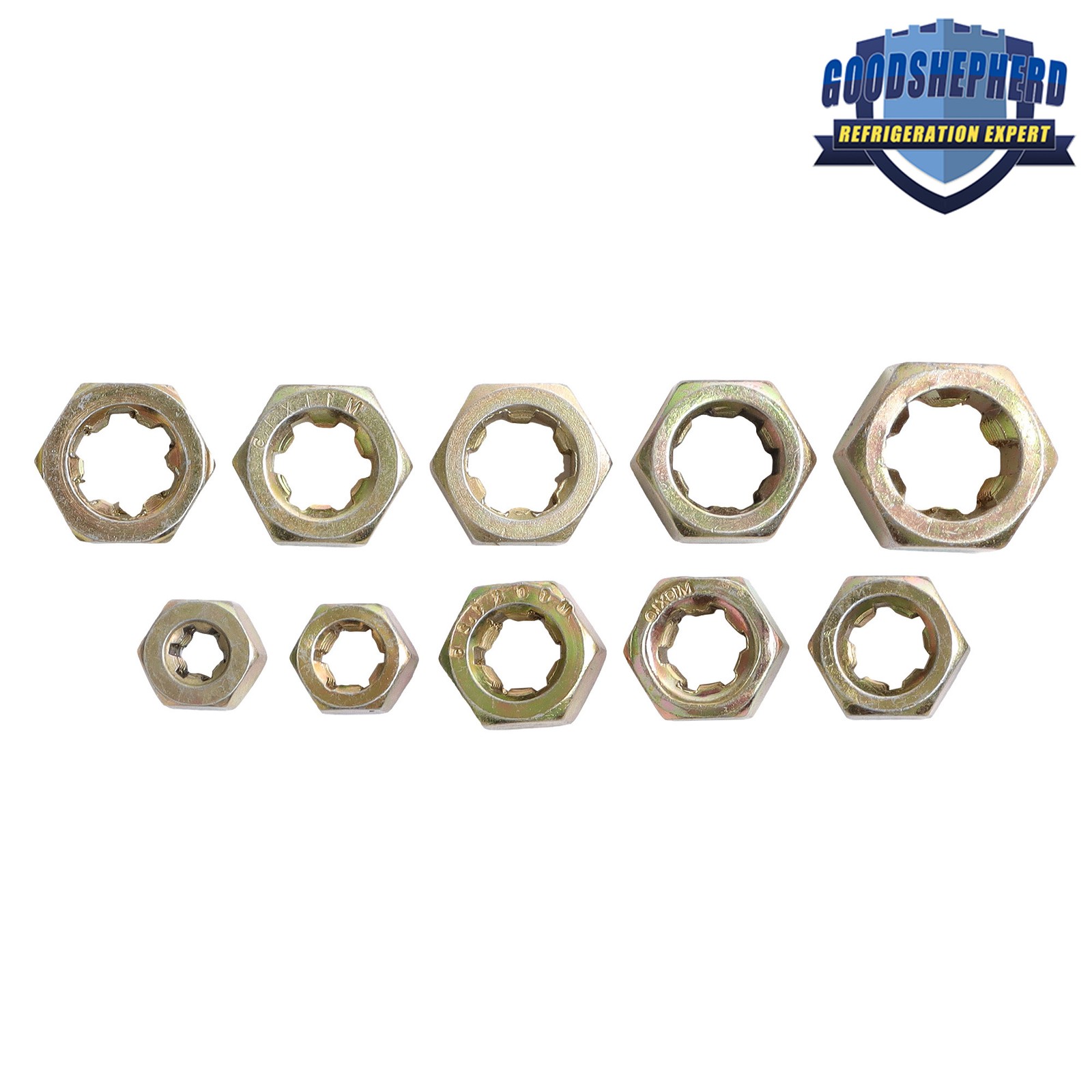 49Pieces Thread Chaser Set UNC UNF Metric Thread Restorer Tool Rethreading Kit