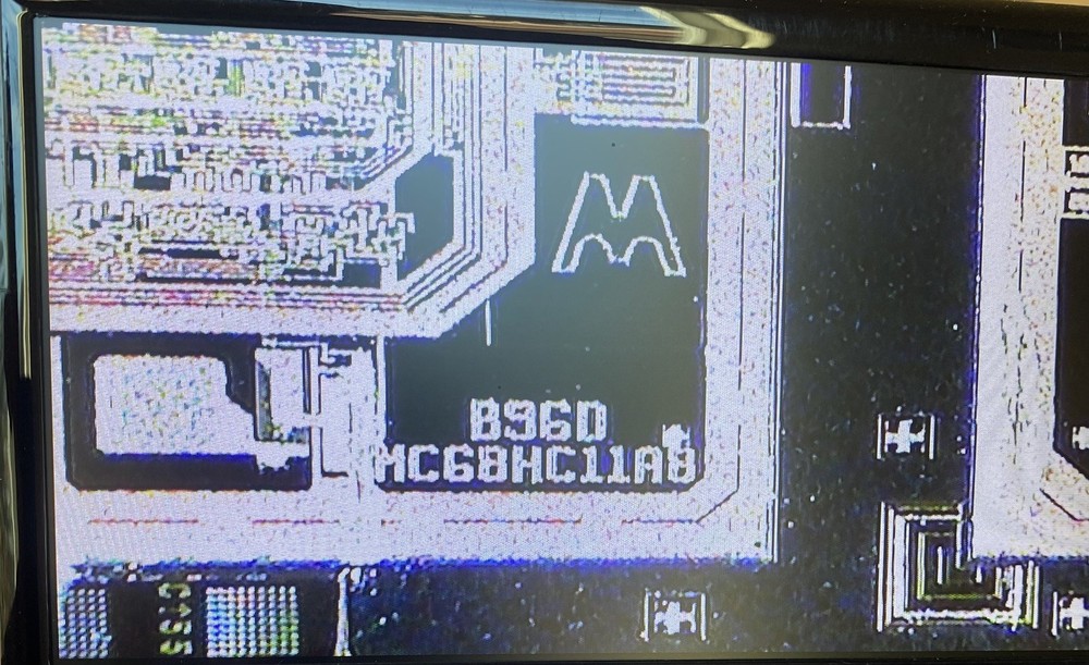 Two Rare 4” 1984 MC68HC11A8 Motorola Microcontrollers / different variations
