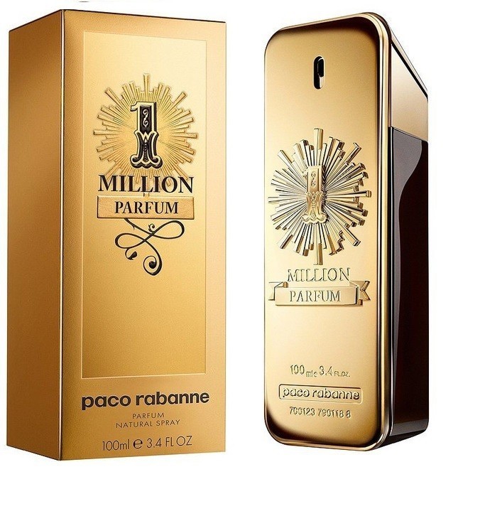 1 Million by Paco Rabanne Parfum Men's 3.4 oz Spray New & Sealed