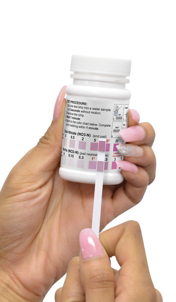 Test Strip Nitrate Nitrite Nitrogen Level Water Testing 50 Pcs