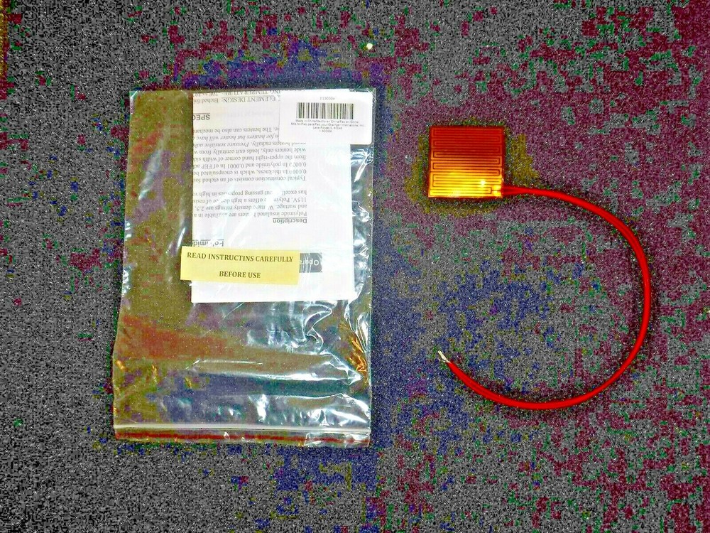 3CDD6 Polyimide Flex Heater, Elec, 1.4A, 28V (T)