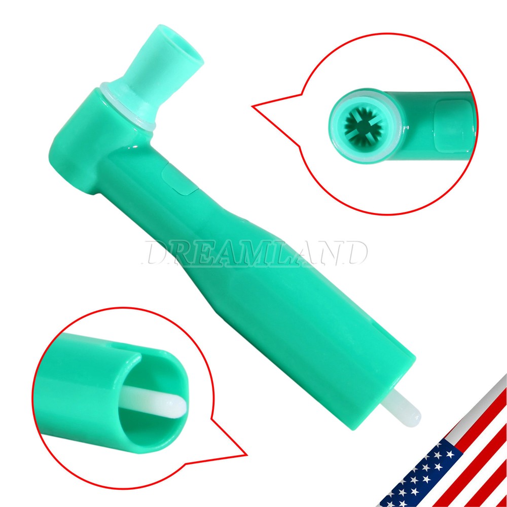 DISPOSABLE PROPHY ANGLES 500 SOFT CUP Green