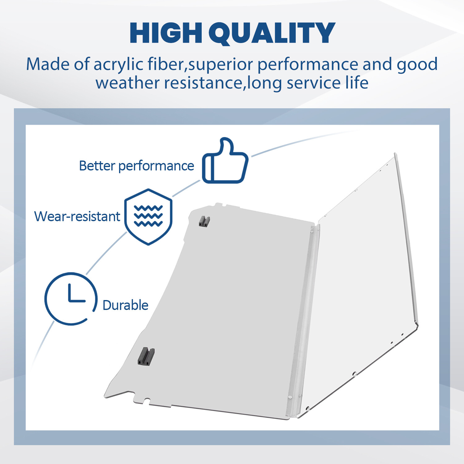 Folding Acrylic Golf Cart Clear Windshield For EZGO TXT Medalist 1994-2014 2013