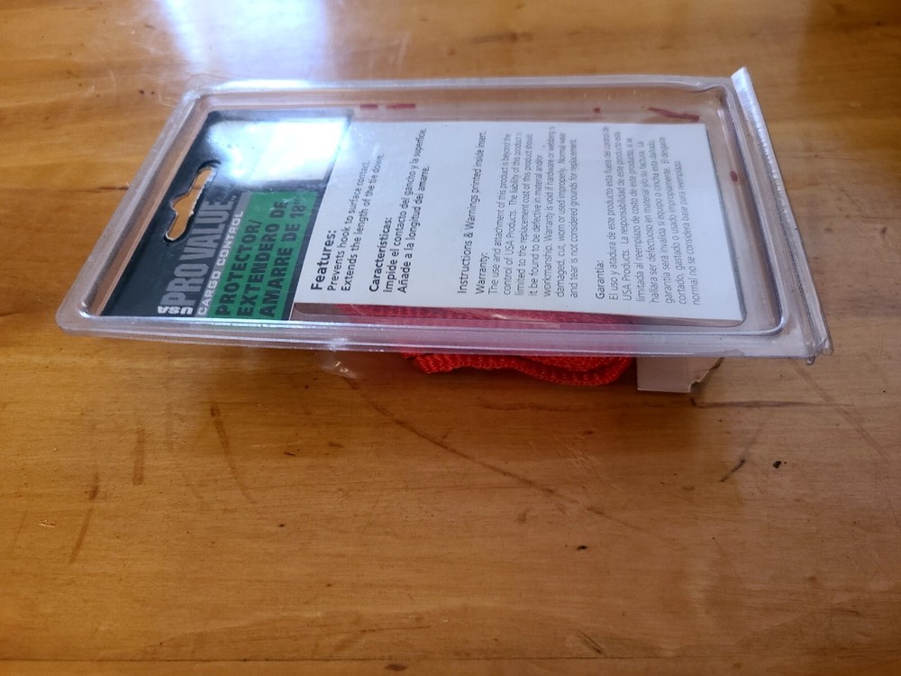 NOS Vintage Pro Value Cargo Control 18" Tie Down Protector/Extender #515320 -NEW