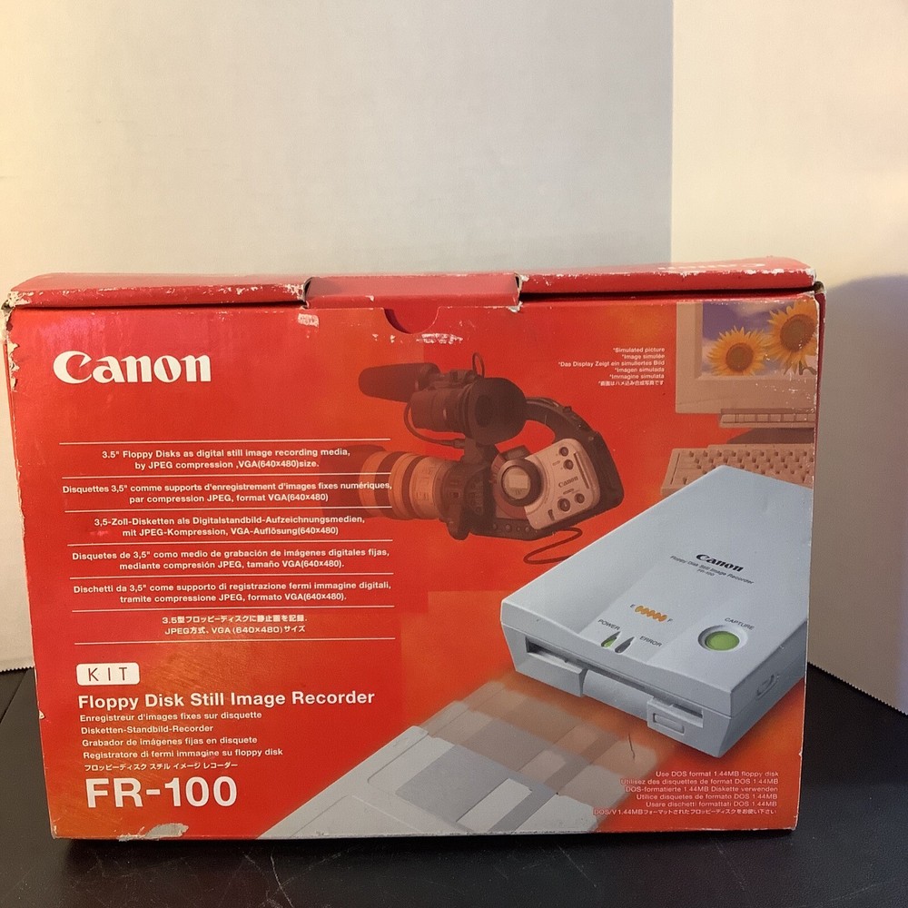 Canon FR-100 Floppy Disk Still Image Recorder