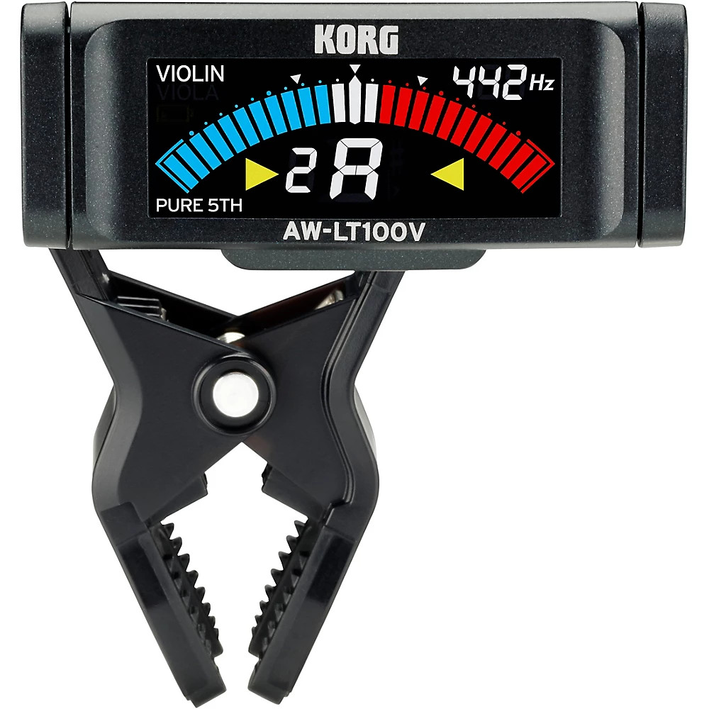 Korg Clip-On Violin Tuner Black