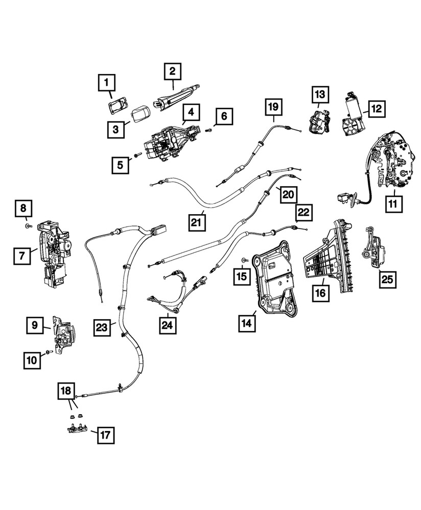 Genuine Mopar Nut Right 6512278AA