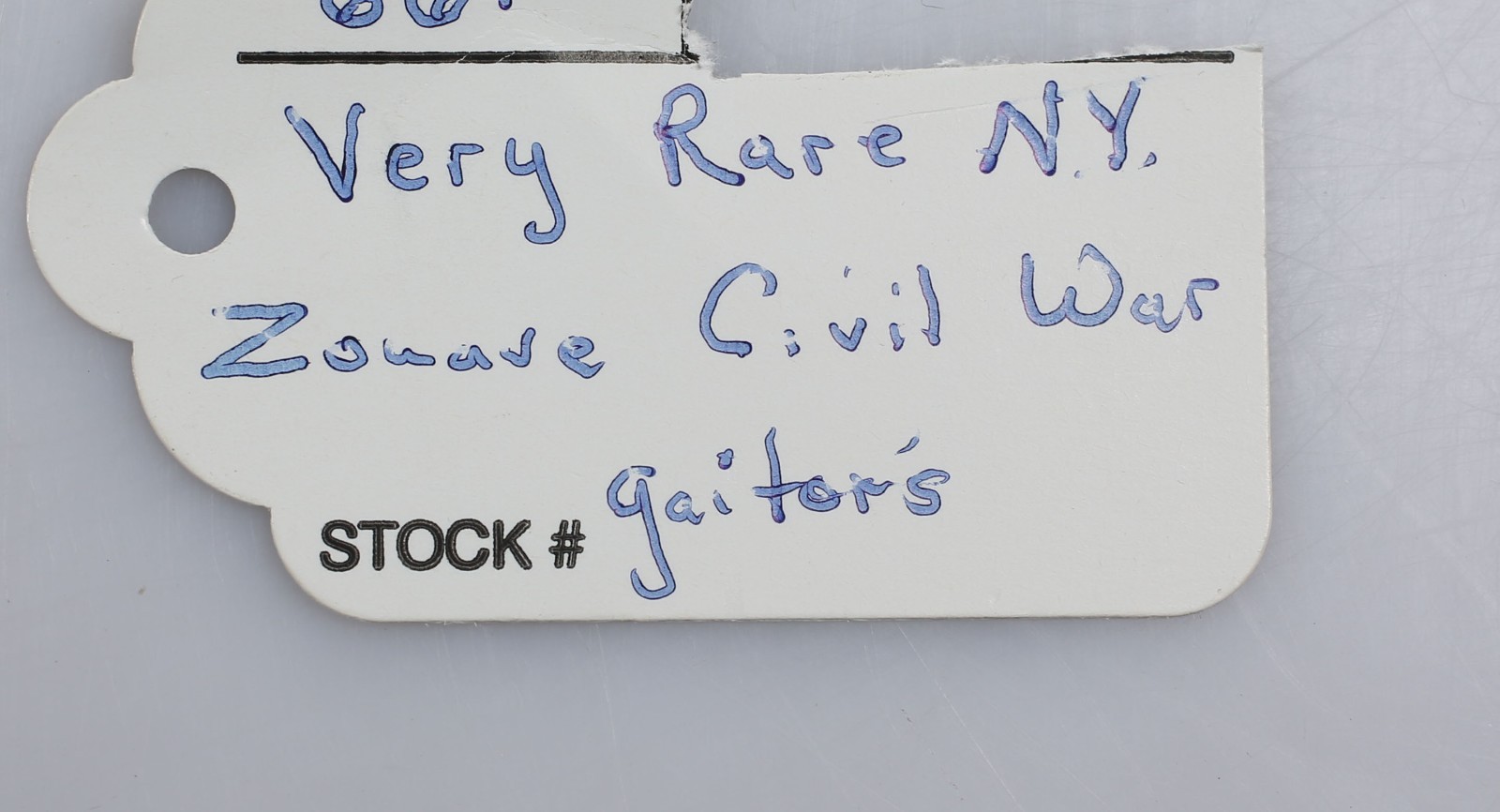 Original Union Civil War New York Zouaves Soldier Gaiters