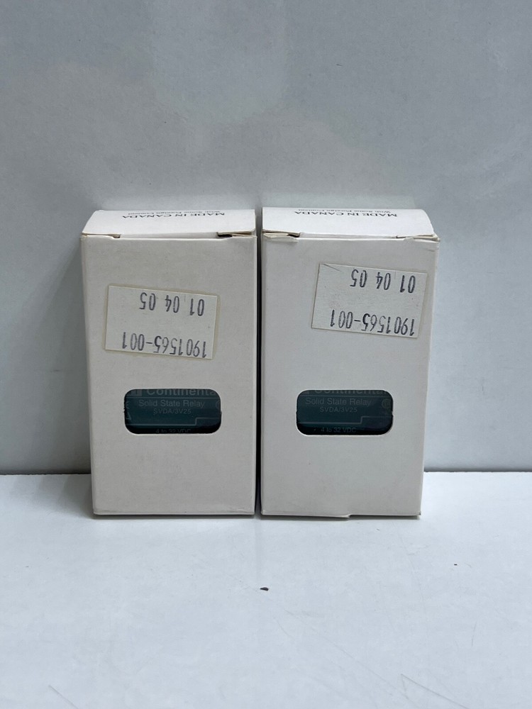 (LOT 2 PCS) CONTINENTAL SVDA/3V25 SOLID STATE RELAY
