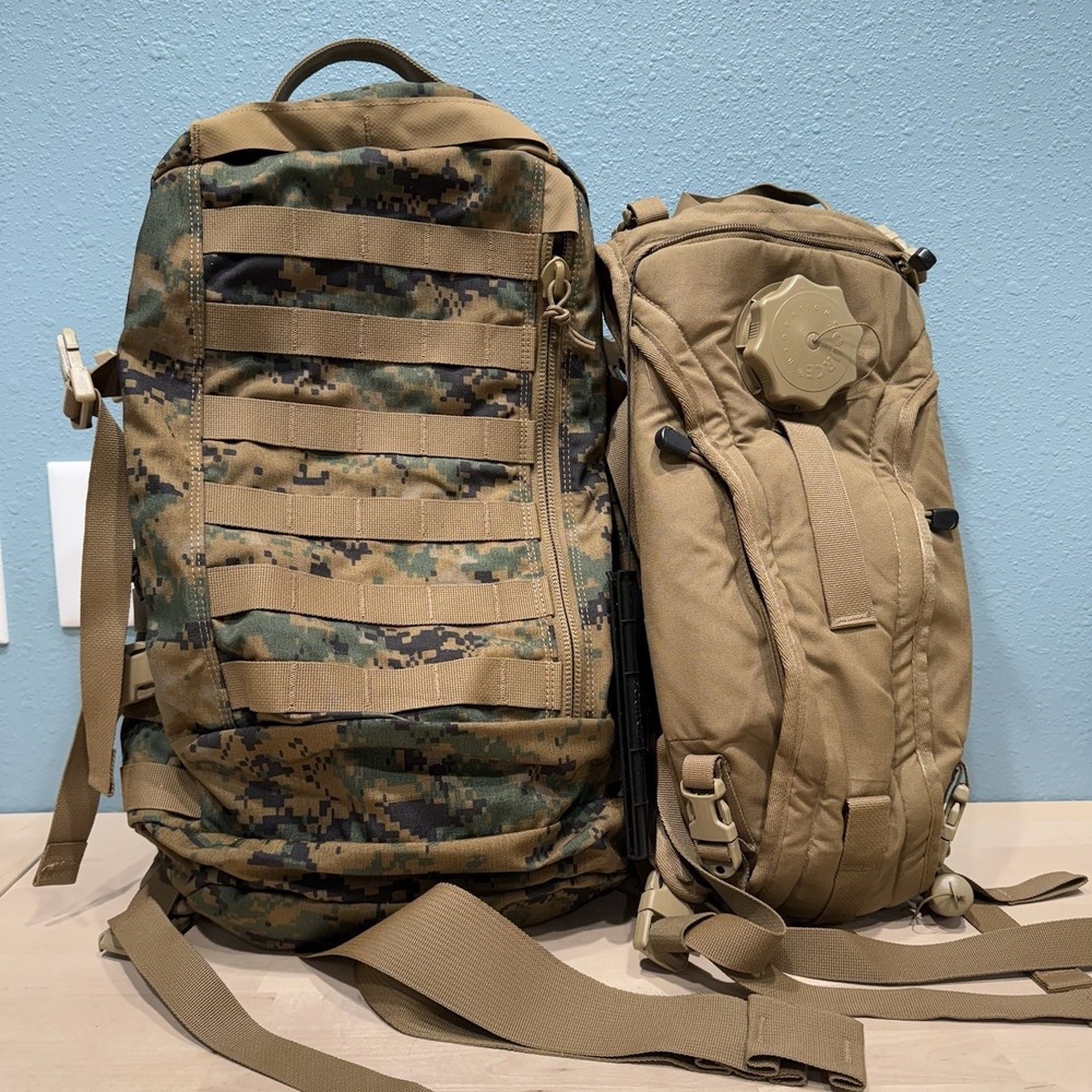 USMC APB03 Arc'teryx Propper Assault Pack With Source Hydration System Pack