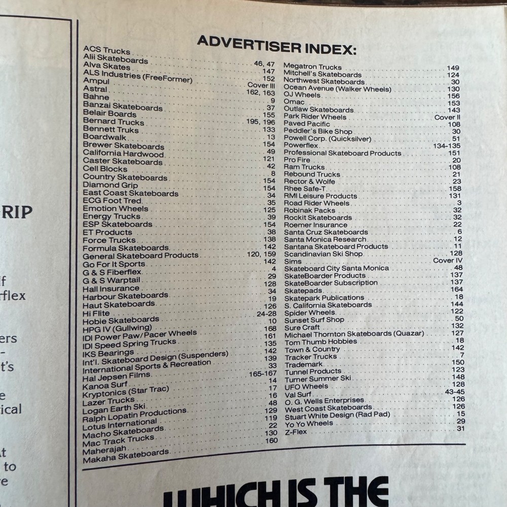 SkateBoarder Magazines from 1978. Various months.