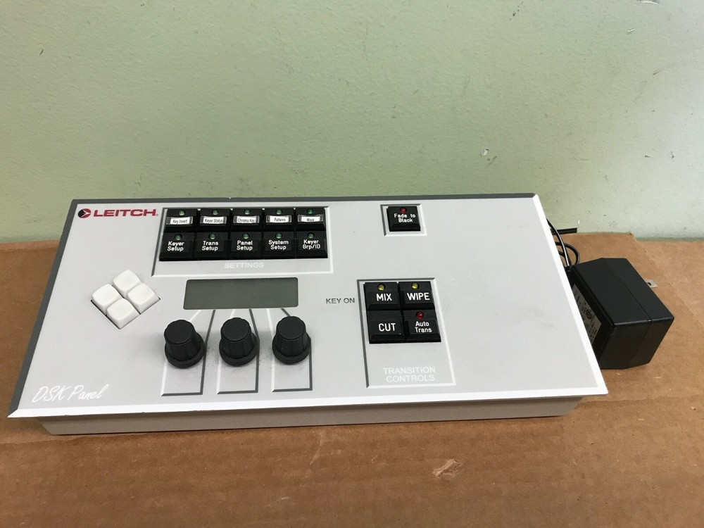 LEITCH FR-6804-1 DSK  CONTROL PANEL WITH POWER SUPPLY