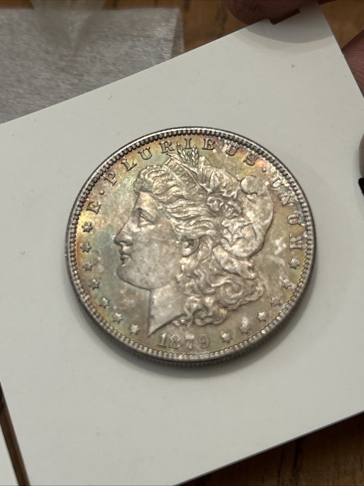 1879-S Morgan Silver Dollar - Nicely Toned Reverse