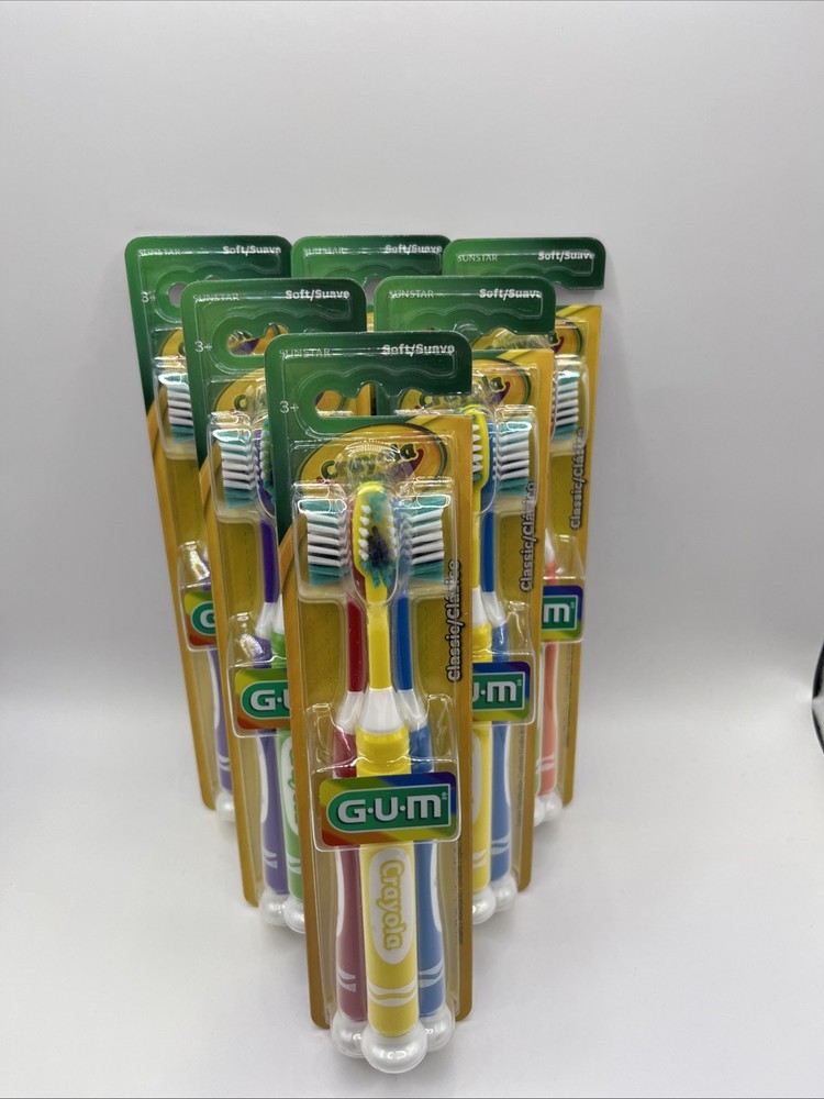 (5) Gum Crayola Marker Shaped Toothbrush ..
