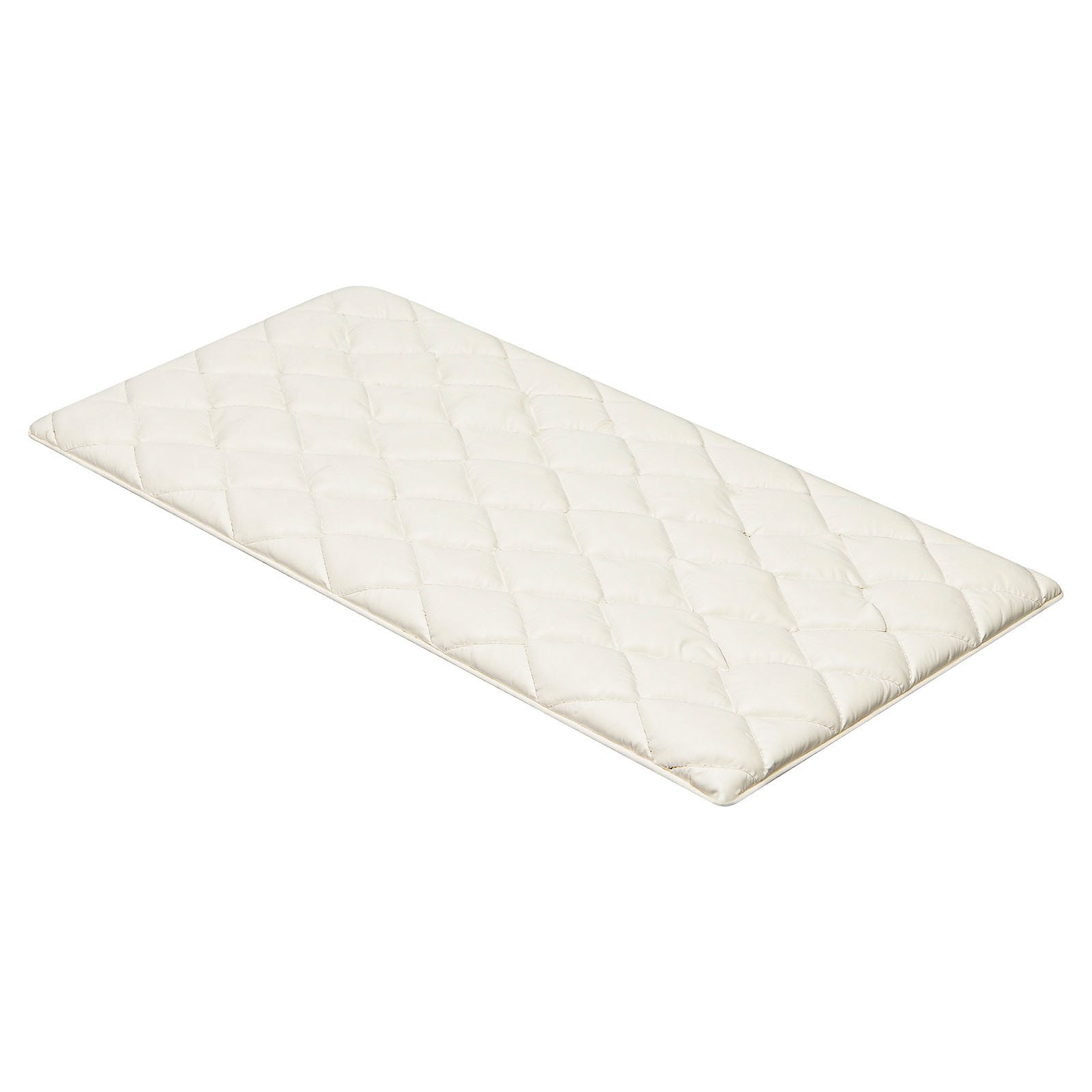 Uimoso Japanese Tatami Mat Twin Foldable Futon Mattress with Storage Bag, White