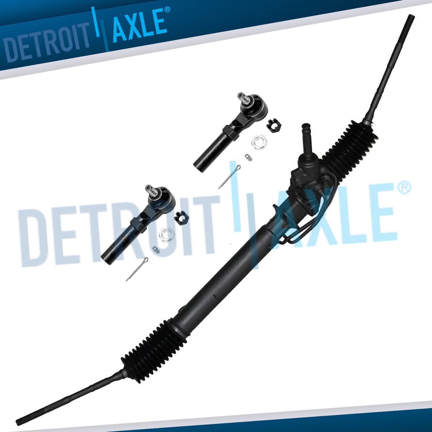Power Steering Rack and Pinion Tie Rods for 1993-2001 Subaru Forester Impreza