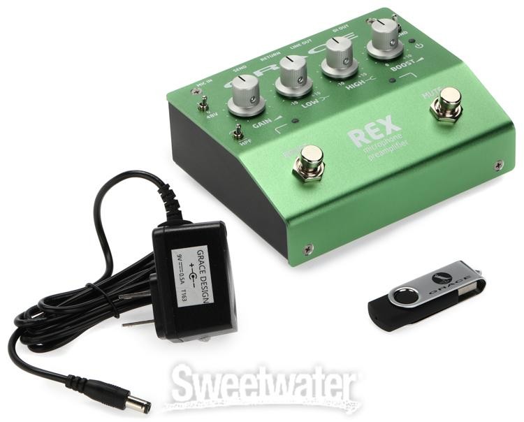Grace Design REX Microphone Preamp Pedal with Boost