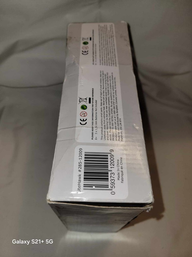 LiteHawk Jr. Power Airplane Glider In Box
